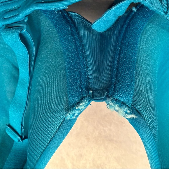 Cacique Lightly Lined Full Coverage Bra - Turquoise Blue - 42D - Picture 5 of 8
